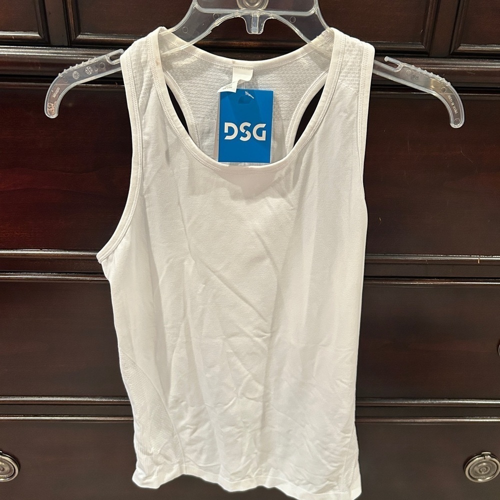 DSG Kids White Tank Top